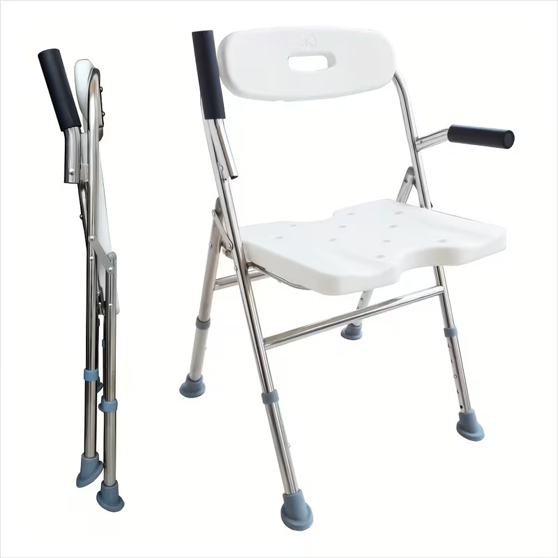 Foldable Stainless Steel Shower Chair